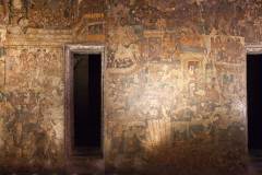 Ajanta Cave 2, hall, right wall. Left and above: Vidhura. Right and below: Purna. (#79, Schlingloff 2013, vol. I, 447-49)